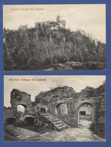 Burgruine sickingen bei - sickingen,