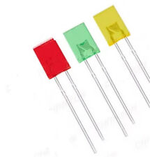 10 x  LED Rechteckig 2x5x7mm