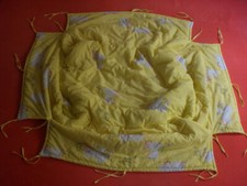 Laufstall-Einlage mit Nestchen für Laufgitter, Baby-Krabbeldecke Maße 100x75cm