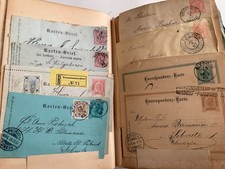 Sammlung alter Postkarten aus
