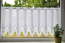 Scheibengardine weiß