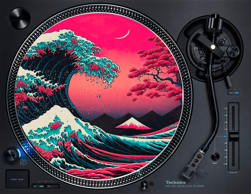 Great wave off kanagawa - off, pink