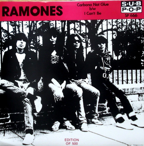 Ramones carbona not glue - -, b/w