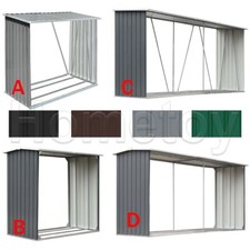 Brennholzunterstand Brennholz