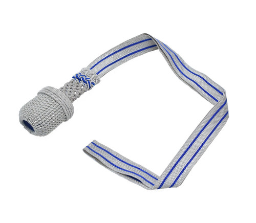 Silber portepee mit blau - mit,