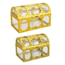 Transparente Schatztruhe