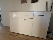Sideboard mit Glasplatte von Poco Maße B/H/T 146/93/40