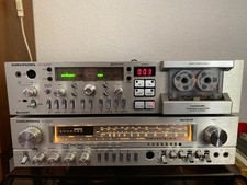 GRUNDIG R-2000 RECEIVER & CF-5500 CASSETTE DECK  3 Head Direct-Frontloader !TOP!