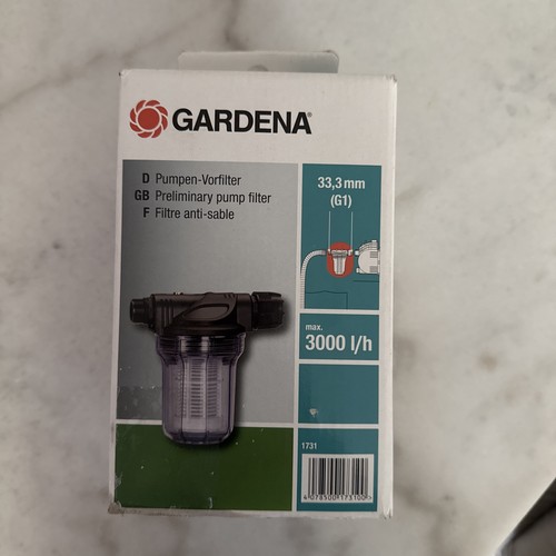 Gardena pumpen vorfilter 1731 - pumpen-vorfilter,