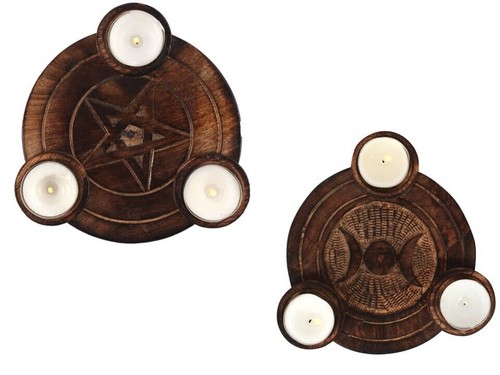 Brauner kerzenhalter für - kerzenhalter,