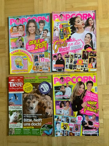 Popcorn zeitschriften retro - popcorn,