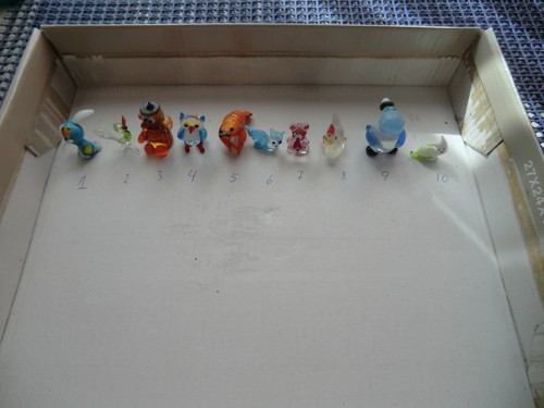 Kleine glas figur aus - kleine,