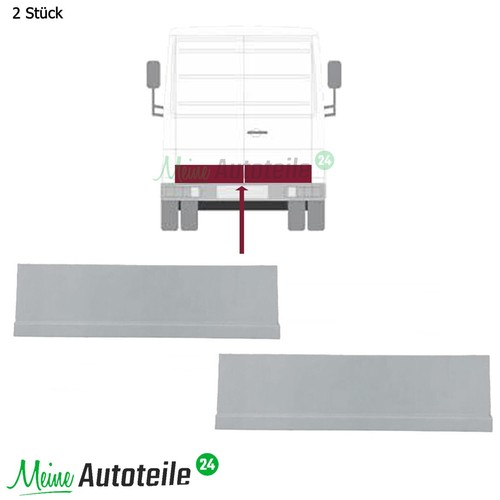 Tür reparaturblech - 2x,