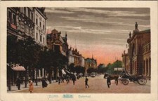 Old postcard Bonn station