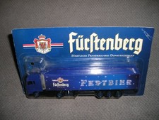 Modell LKW MAN Bier Truck Bierlaster  Fürstenberg Brauerei