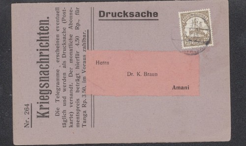Deutsch-Ostafrika,“Kriegsnac