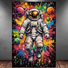 LEINWAND BILD ER XXL GRAFFITI