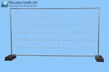 10x Bauzaun Set EUTOP Medium