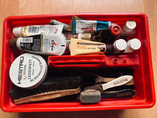 Schuhputz Set Schuhcreme Schuhbürsten