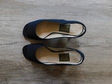 Pino Convertini - elegante Sandalette, Gr.38, Rauhleder, schwarz, 7,0 cm Absatz