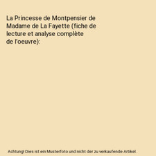 La Princesse de Montpensier de