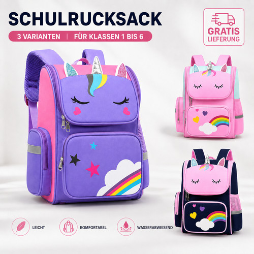 Mädchen einhorn rucksack - mädchen,