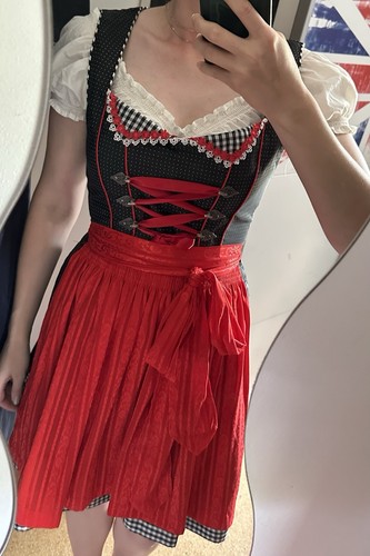 Krüger dirndl rot schwarz - krüger,