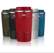 Thermobecher Edelstahl 500ml im Audi Stil Isolierbecher Kaffee To Go Becher