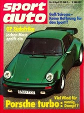 Sport auto 1975 - auto, vw