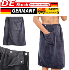 Herren Saunakilt Saunatuch Wellness Saunahandtuch Badetuch Badetücher Beach DE