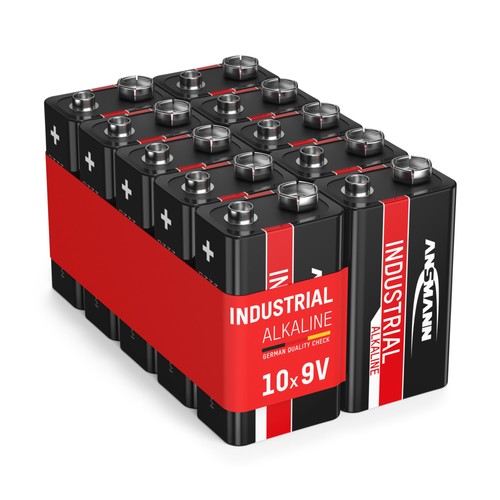 10x ansmann industrial - 10x,
