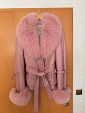 Lederjacke rose, echtes Fell, Gr. S und L