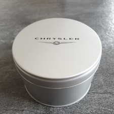 Chrysler Ana Digi * Uhrenetui Uhrenboxen Box Dose grau 