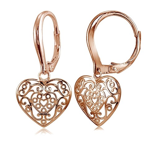 Rose gold geflammt 925 silber - geflammt,