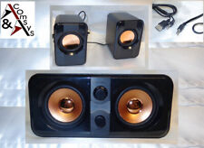 Lautsprecher Bass Boxen 2.1 Set PC Laptop Multimedia Speaker USB AUX 600W Black