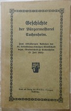 Geschichte Cuchenheim 1921