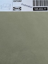 Ikea EKTORP Bezug für 2er Sofa Hakebo graugrün 105.652.77 NEU Wechselbezug
