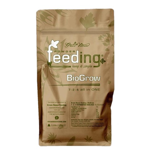 Green house powder - green, bio