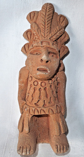 Terrakotta figur gottheit - figur,,