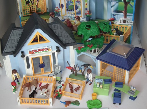 Playmobil tier tierklinik - tierklinik, zoo