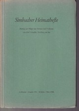Simbach Simbacher Heimathefte