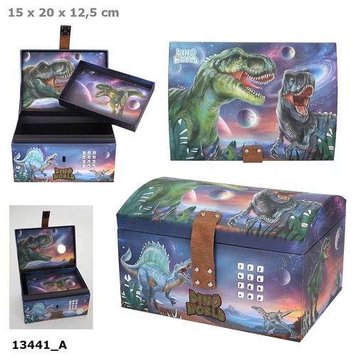 Aufbwahrungsbox dino world - dino,