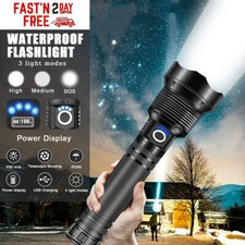 9000000 Lumens Taschenlampe