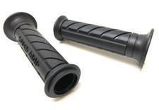 Griffgummis Griffe Schwarz Offen SUPER GRIP für KTM Derbi Rieju Simson MZ