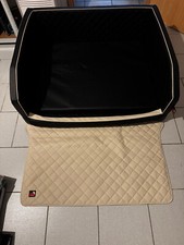 Travelmat Autohundebett schwarz/ weiß in gutem Zustand! 110Breit 90Tief