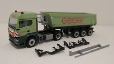 Herpa 1:87 - MAN TGS TM Rundmulden-Sattelzug "Geiger"