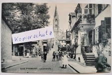 AK Bad Pyrmont Kirchstrasse 09.09.1906 nach Wernrode Kleinfurra