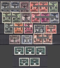 GENERALGOUVERNEMENT MiNr. 14/39 (1940) postfrisch/** - € 170