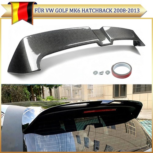Carbon look dachkantenspoiler - look,