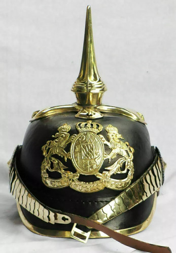 Schwarzer leder preußischer - leder,